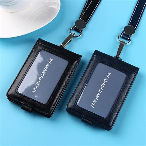 smart card badge holder multi|multiple card holder for lanyard.